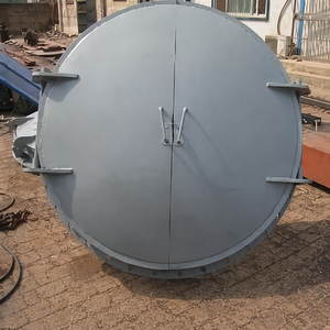 Clapet à charnière latérale en acier inoxydable, économie d'énergie, clapet anti-retour, clapet d'extrémité de tuyau, sortie d'eaux usées - Product Image 2