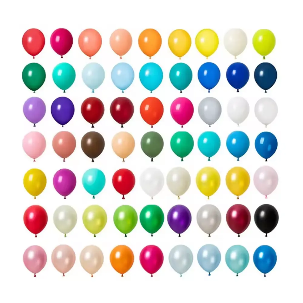 Globo de látex de Color mate de alta cantidad de 12 pulgadas y 2,8G, decoraciones para fiestas, globo de Navidad, bolsa de llenado de aire empaquetada