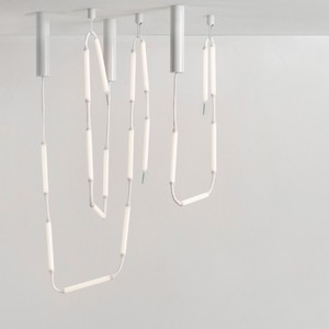 Minimalist Chandelier Long Shape Single Head <b>Led</b> <b>Light</b> For Living Room And Dining Room - Product Image 2