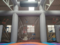 Château gonflable commercial en forme de boombox