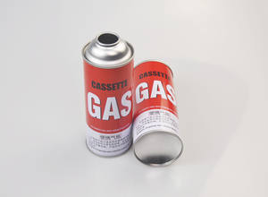 Küçük Aerosol teneke gaz şişesi silindir şeklinde soba Blowtorch teneke kutu kimyasal Metal teneke paketleri için sıvılaştırılmış bütan - Product Image 2