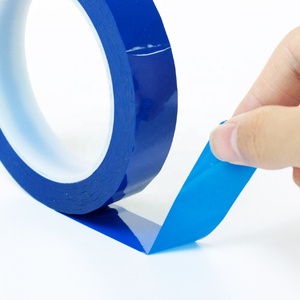 Película de PET Mara de 4 colores azules con pegamento acrílico, autoadhesivo, cinta eléctrica de poliéster Mylar de aislamiento de transformador a rayas de 5S - Product Image 6