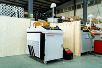 Machine de soudage laser 4 en 1 dévidoir automatique de fils à main nettoyage de fibres cnc découpe de surfaces métalliques nettoyeur de peinture laser antirouille
