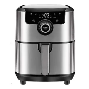 Digital Double Air Fryer 5.5L 6L 7L 8L oven With Dual Basket Electric stainless steel best air Fryer kitchen appliance