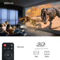 Proyector Inteligente 3D LCD R15 HD 1080P con 700 Lúmenes, Altavoces Integrados, Portátil para Uso Doméstico