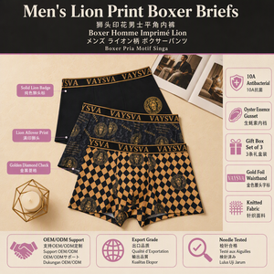 <span class=keywords><strong>Boxer</strong></span> da <span class=keywords><strong>Uomo</strong></span> con Stampa Leone, Antibatterici, Traspiranti, con Elastico Dorato e Fondo in Tessuto Oyster, Confezione da 3, Taglie L <span class=keywords><strong>XL</strong></span> 2XL 3XL - Product Image 5