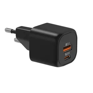 Pengisi daya untuk ponsel 13 12 11 cargador untuk adual port usbc wall plugin pengisi daya usb 20w power kr plug 20w wall charge kc kcc