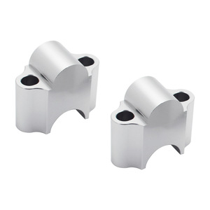 Rehausseur de guidon de moto universel 22 mm en alliage d'aluminium CNC, pièce de mise à niveau à hauteur réglable - Product Image 4