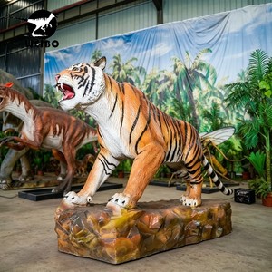 Modelo Animatrónico de Tigre Realista Hecho a Mano en Fábrica Original, Tamaño Personalizado, para Centro Comercial, Parque de Aventuras, Zoológico - Product Image 3