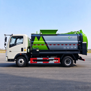 รถบรรทุกซิโนทรัค ฮาวโอ 4x2 สำหรับรีไซเคิลขยะอาหาร พร้อมถังยกไฮดรอลิก - Product Image 3