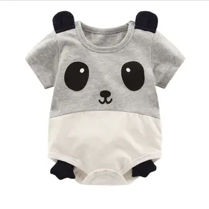 Baby rompertjes Katoen romper Baby Body Korte Mouw Kleding baby Cartoon Gedrukt Baby Boy Meisje kleding voor verkoop