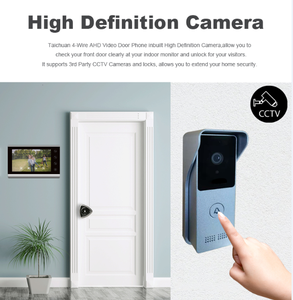 Good Price alibaba Golden Supplier CE ROHS 12V 1A Villa Video <strong>Intercom</strong> - Product Image 4