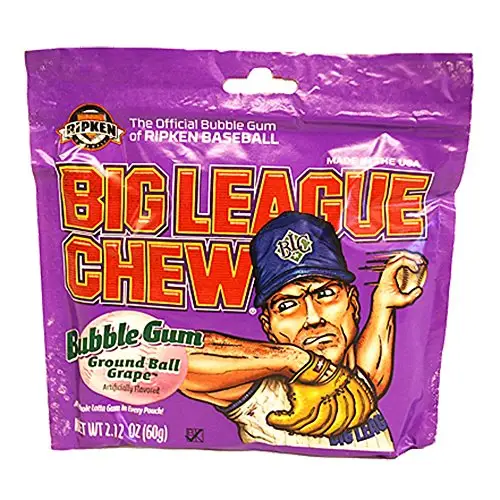 Big League Chew Kaugummi, Traube, 12 Count