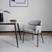 Petit ensemble de table à manger 4 pièces avec chaises pour cuisine, bar à domicile, salon, balcon ou restaurant, café, salle de négociation