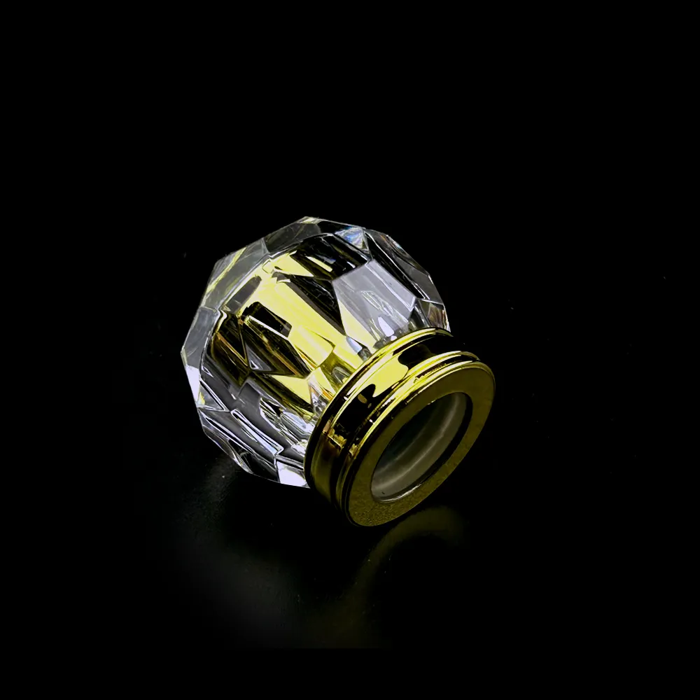 Fea15 Nieuwe Mode Creatief Ontwerp Premium Kwaliteit Diamantvorm Acryl Surlyn Cosmetische Cap Voor Parfumfles