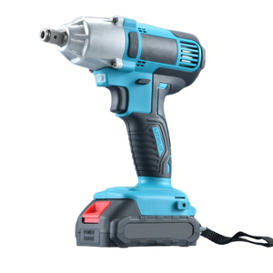 Clé <span class=keywords><strong>à</strong></span> chocs électrique sans fil sans balais 18V/20V/21V clé <span class=keywords><strong>à</strong></span> cliquet de qualité industrielle et bricolage alimentée par batterie - Product Image 3
