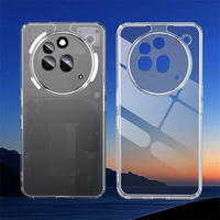 Étui de téléphone transparent anti-jaunissement flexible à boutons pression Lichicase pour Nothing Phone 4A 4A Pro Coque colorée