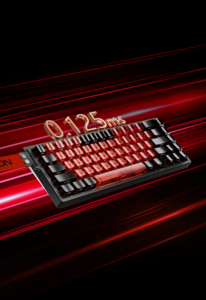 EWEARN ZAP68 Pro Teclado Mecánico Inalámbrico de Tres Modos, 68 Teclas Intercambiables para Juegos, Gatillo Rápido, Efecto Hall Magnético, Gateron Axis - Product Image 3