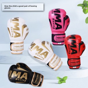 Guantes <span class=keywords><strong>de</strong></span> <span class=keywords><strong>Boxeo</strong></span> <span class=keywords><strong>de</strong></span> Material PU para Adultos y Niños, Guantes <span class=keywords><strong>de</strong></span> Entrenamiento <span class=keywords><strong>de</strong></span> Lucha para Niños y Niñas, Venta Directa <span class=keywords><strong>de</strong></span> Fábrica - Product Image 4