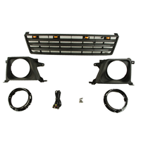 Accessoires Auto Calandre Avant pour Prado LC90 LC95 FJ90 FJ95 Grille de Pare-chocs Avant 1993-2002 Modification Carrosserie Auto