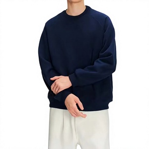 เสื้อสเวตเชิ้ตผู้ชายผ้าฝ้าย 100% ขายส่ง ปักโลโก้ได้ พรีเมียม คุณภาพดี แบบสวม คอวี ลำลอง - Product Image 3