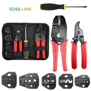 Crimper Clipper Terminal Clamp Kombination werkzeugs atz Rohr klemme Vor isolierte Klemme Cold Crimper Tool Kits