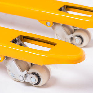 Ruedas de nailon y goma de 2 toneladas, 2,5 toneladas, 3 toneladas, 5 toneladas, pequeña resistencia, duraderas, gato para transpaleta, coche para habitación fría - Product Image 4