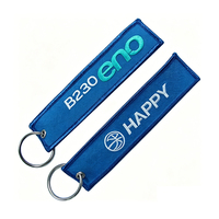 Porte-clés personnalisé avec logo, porte-clés en tissu personnalisé, vente en gros de porte-clés brodés, porte-clés personnalisé