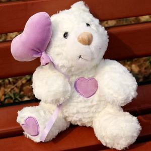 San valentino orsacchiotto peluche peluche Patchwork carino con palloncino morbido PP che riempie il tema del cuore d'amore nuova Idea regalo - Product Image 6