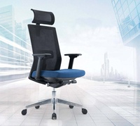 Chaise ergonomique en maille durable avec appui-tête réglable, accoudoirs 3D ajustables et siège en mousse haute densité pour une assise prolongée sans fatigue