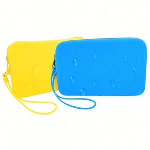 Bolsa de Maquillaje de Silicona con Cierre y Logotipo Personalizado de Dongguan Chang an Xuan, Bolsa para Monedas, Duradera y Moderna - Product Image 4