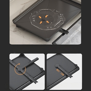 Escurridor de Platos Multifuncional para Encimera, Escurridor de Platos para Cocina, para Tazones, Platos y Tazas, Organizador de Vajilla para Fregadero - Product Image 4