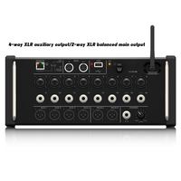 Console de mixage numérique Paulkitson XR16 Console audio en métal 16 canaux Système de sonorisation Mélangeur de son