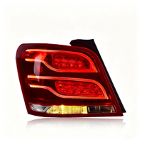 Ensemble de feux arrière LED avec 6000 lumens pour Mercedes-Benz GLK X204 2009-2012 Garantie 1 an Modifié du modèle ancien au nouveau