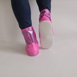 Bottes de pluie antidérapantes pour moto, en plein air, imperméable, antidérapantes et réutilisables, pour la marche, tendance, - Product Image 5