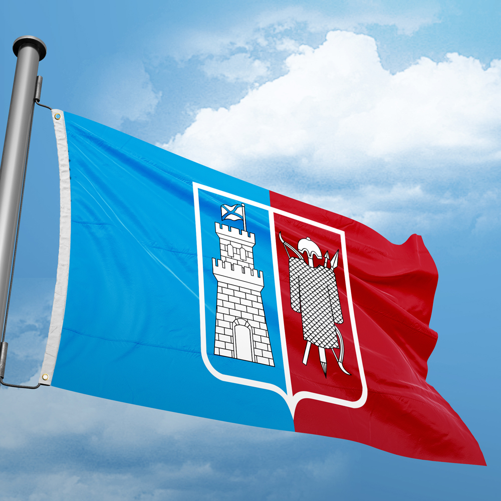 Drapeau de la ville de Rostov-sur-le-Don