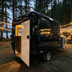 Road Ready Trailer Premium Mobile Kitchen Sandwich Snack Street Food Cart - Product Image 6