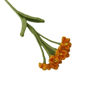 Exquisitos ramos tejidos a mano, hechos con lana, olívulas, <span class=keywords><strong>flores</strong></span> artificiales, por una tejedora, decoración para el hogar - Product Image 5