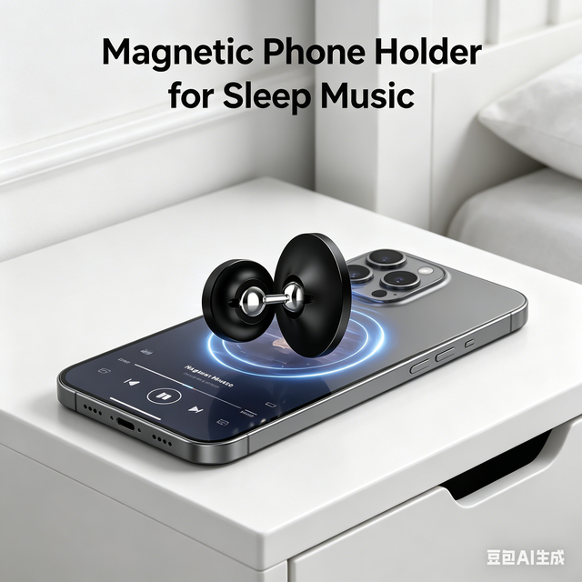 Foldable 360-Degree Rotating Design Car Treadmill Universal Dual-Sided Magnetic Phone Holder