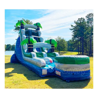 Tobogán Inflable Grande de Alta Calidad para Juegos de Verano al Aire Libre, Tobogán Acuático Inflable para Niños, Tobogán Divertido Inflable para Adultos