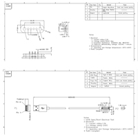 Pogo-fuente de alimentación de 4 pines, Conector de Cable de carga magnético USB, fuente de alimentación de 2,50mm