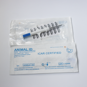 RFID 2.12*12 mét 134.2kHz <span class=keywords><strong>FDX</strong></span> <span class=keywords><strong>B</strong></span> con chó Microchip cấy ghép Micro Pet chip RFID ống kính <span class=keywords><strong>transponder</strong></span> Tag cho động vật nhận dạng - Product Image 4