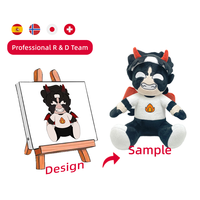 Poupées en peluche personnalisées nouvel élément de magicien cirque bizarre et farfelu clowns bien connus Joker poupées de style bizarre excentrique
