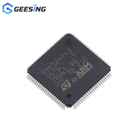 Microcontrolador ARM Cortex-M7 de 32 bits, 480 MHz, 1 MB de Memoria Flash, LQFP-100 con FPU, DSP, LCD-TFT, Ethernet, Grado Industrial, STM32H743VGT6