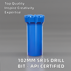 ดอกสว่านกระดุมโลหะผสม76mm-T45สำหรับทำเหมืองหินแข็งอุปกรณ์ประเภทโคลง - Product Image 4