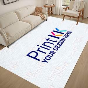 พรมปูพื้นแบบกำหนดเองที่มีขอบสีขาว48 "x 72" - Product Image 1