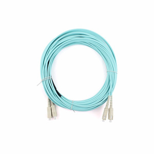 สายแพทช์ไฟเบอร์ออปติกคุณภาพสูง FTTH OM3 OM4 แบบ Simplex Duplex SC LC FC ST สำหรับใยแก้วนำแสง - Product Image 1