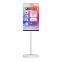Monitor Táctil Inteligente de 32 Pulgadas con Android 15, TV 8+128GB Octa-Core, para Interiores, OEM, 1 Año de Garantía, Cartel Digital, Totalmente Metálico