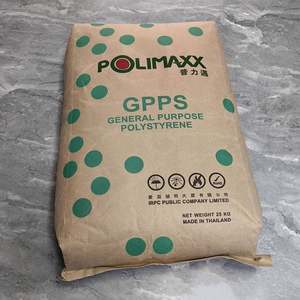 Gránulos de PS GPPS de uso general, materia prima para herrajes de ventanas, con buen rendimiento eléctrico, GPPS 861N - Product Image 2