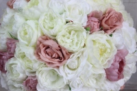 Boule de fleurs artisanale SPR pour décoration de mariage, fête prénatale, hôtel, anniversaire, décoration intérieure, fête des mères et Halloween